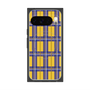Premium Square Case with Pixelsnap［ Tartan Check - Yellow ］
