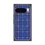 Premium Square Case with Pixelsnap［ Tartan Check - Blue ］