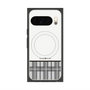 Premium Square Case with Pixelsnap［ CASEPLAY Tartan Check - Gray ］