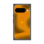 Premium Square Case with Pixelsnap［ CASEPLAY Winding Pattern - Orange ］