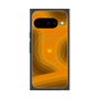 Premium Square Case with Pixelsnap［ CASEPLAY Winding Pattern - Orange ］
