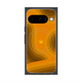 Premium Square Case with Pixelsnap［ CASEPLAY Winding Pattern - Orange ］