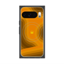 Premium Square Case with Pixelsnap［ CASEPLAY Winding Pattern - Orange ］