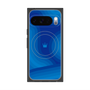 Premium Square Case with Pixelsnap［ CASEPLAY Winding Pattern - Blue ］