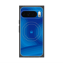 Premium Square Case with Pixelsnap［ CASEPLAY Winding Pattern - Blue ］
