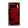Premium Square Case with Pixelsnap［ CASEPLAY Winding Pattern - Red ］