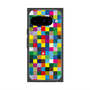 Premium Square Case with Pixelsnap［ CASEPLAY Rainbow Check ］