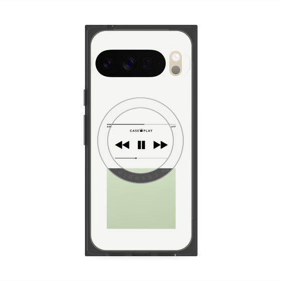 Premium Square Case with Pixelsnap［ Music Player ］