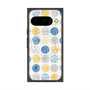 Premium Square Case with Pixelsnap［ Nordic Circle - Blue ］