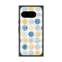 Premium Square Case with Pixelsnap［ Nordic Circle - Blue ］