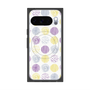 Premium Square Case with Pixelsnap［ Nordic Circle - Purple ］