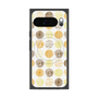 Premium Square Case with Pixelsnap［ Nordic Circle - Orange ］