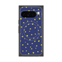 Premium Square Case with Pixelsnap［ Drawing Dot - Navy ］