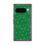 Premium Square Case with Pixelsnap［ Drawing Dot - Green ］