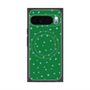 Premium Square Case with Pixelsnap［ Drawing Dot - Green ］