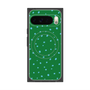 Premium Square Case with Pixelsnap［ Drawing Dot - Green ］