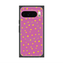 Premium Square Case with Pixelsnap［ Drawing Dot - Pink ］