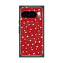 Premium Square Case with Pixelsnap［ Drawing Dot - Red ］