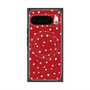 Premium Square Case with Pixelsnap［ Drawing Dot - Red ］