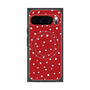 Premium Square Case with Pixelsnap［ Drawing Dot - Red ］
