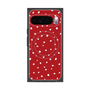 Premium Square Case with Pixelsnap［ Drawing Dot - Red ］