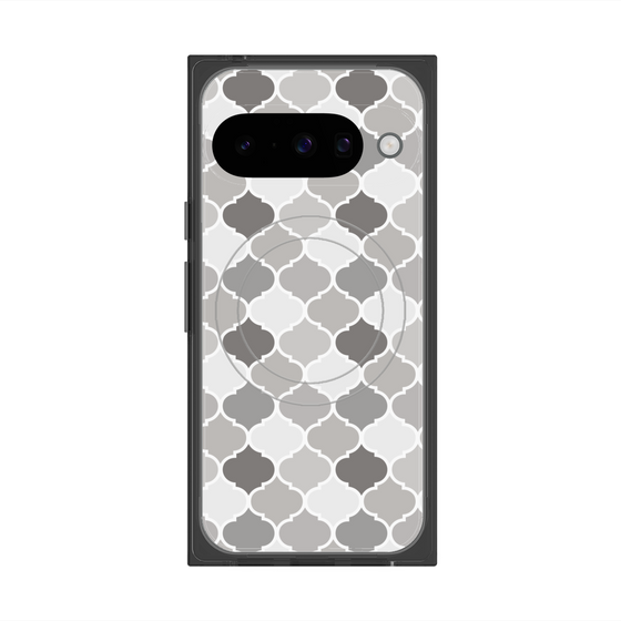 Premium Square Case with Pixelsnap［ Moroccan1 color - Gray ］