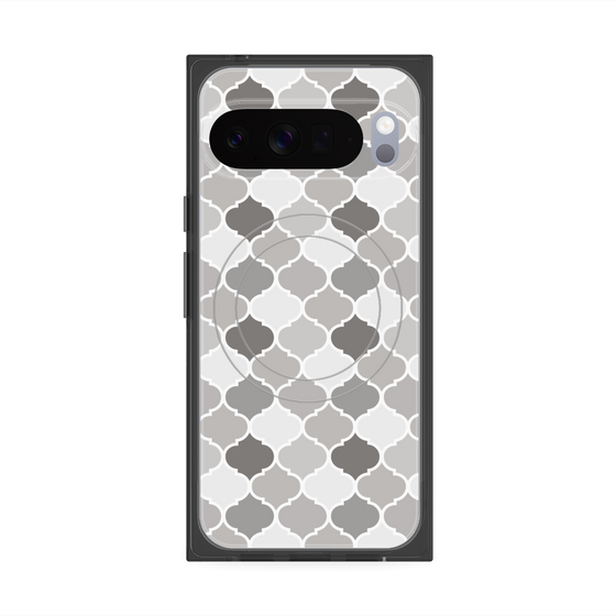 Premium Square Case with Pixelsnap［ Moroccan1 color - Gray ］