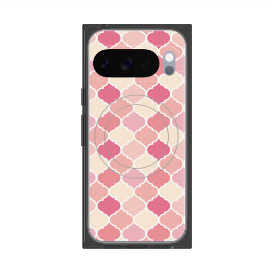 Premium Square Case with Pixelsnap［ Moroccan1 color - Pink ］