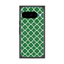 Premium Square Case with Pixelsnap［ Moroccan2 - Green ］