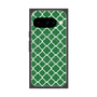 Premium Square Case with Pixelsnap［ Moroccan2 - Green ］