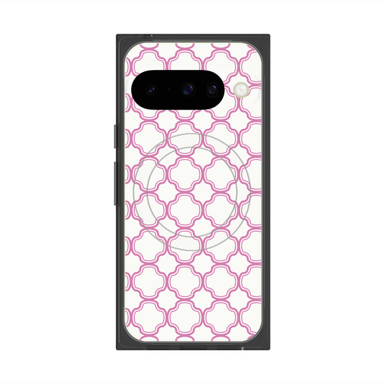 Premium Square Case with Pixelsnap［ Moroccan3 - Pink ］