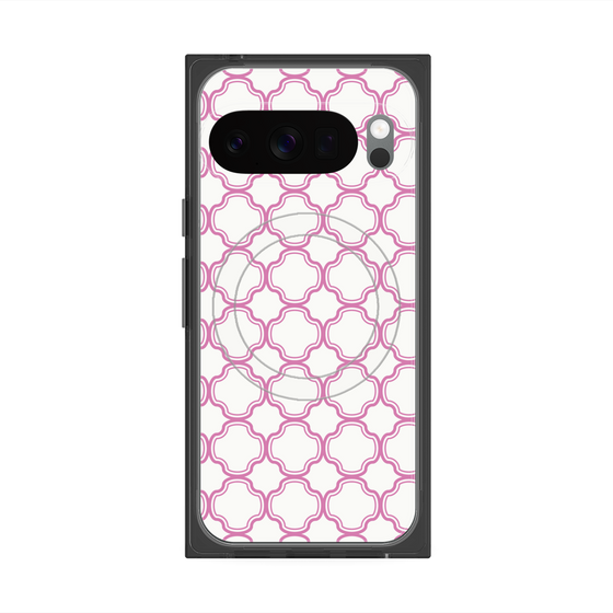 Premium Square Case with Pixelsnap［ Moroccan3 - Pink ］