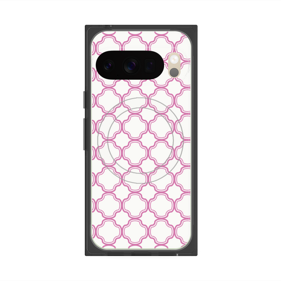 Premium Square Case with Pixelsnap［ Moroccan3 - Pink ］
