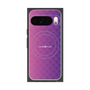 Premium Square Case with Pixelsnap［ CASEPLAY Check - Purple ］