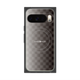 Premium Square Case with Pixelsnap［ CASEPLAY Check - Black ］