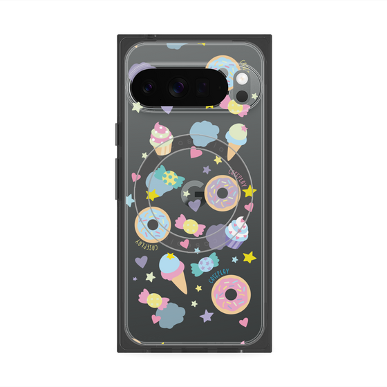 Premium Square Case with Pixelsnap［ Original - SWEETS ］