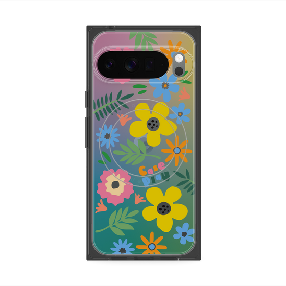 Premium Square Case with Pixelsnap［ Original - Blossom ］