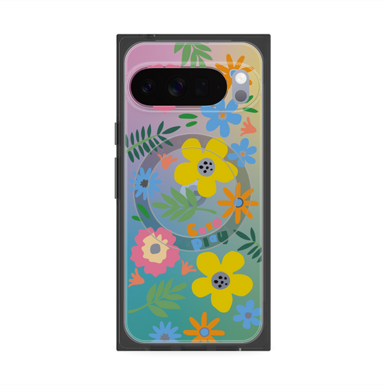 Premium Square Case with Pixelsnap［ Original - Blossom ］