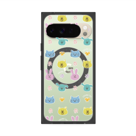 Premium Square Case with Pixelsnap［ Original - Animal ］