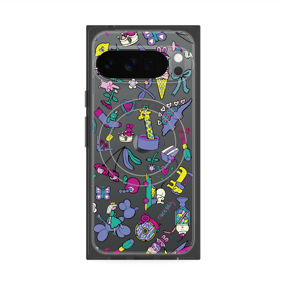 Premium Square Case with Pixelsnap［ Original - Mystery Toy Box ］