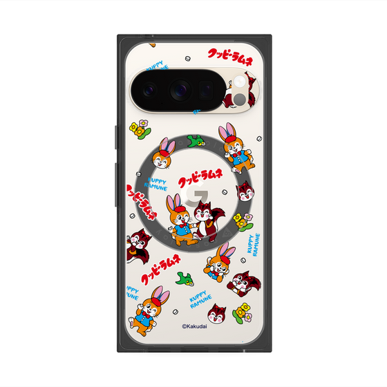 Premium Square Case with Pixelsnap［ Kuppy Ramune - Kuppy and Ram ］