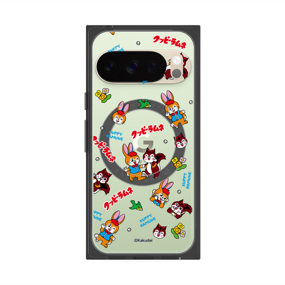 Premium Square Case with Pixelsnap［ Kuppy Ramune - Kuppy and Ram ］