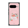 Premium Square Case with Pixelsnap［ Kuppyramu Friends - Strawberry ］
