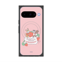 Premium Square Case with Pixelsnap［ Kuppyramu Friends - Strawberry ］