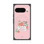 Premium Square Case with Pixelsnap［ Kuppyramu Friends - Strawberry ］