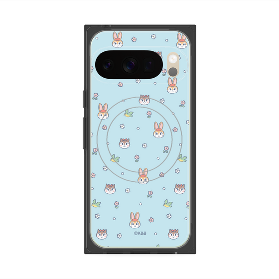 Premium Square Case with Pixelsnap［ Kuppyramu Friends - Illustration ］
