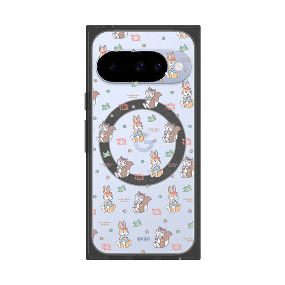 Premium Square Case with Pixelsnap［ Kuppyramu Friends - Face ］
