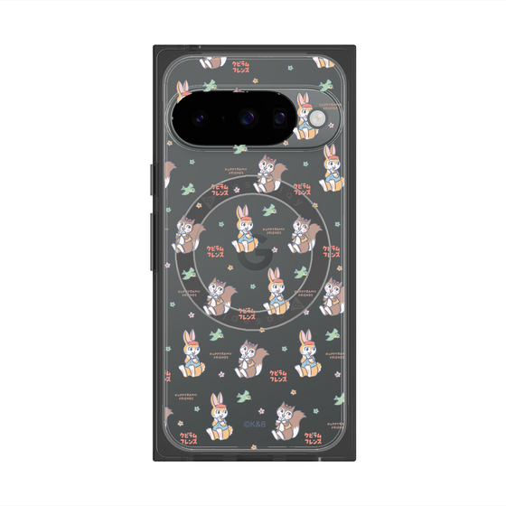 Premium Square Case with Pixelsnap［ Kuppyramu Friends - Face ］