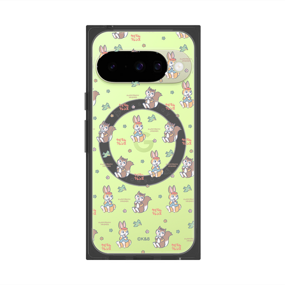 Premium Square Case with Pixelsnap［ Kuppyramu Friends - Face ］