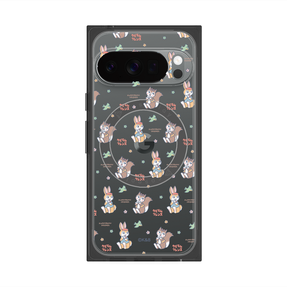 Premium Square Case with Pixelsnap［ Kuppyramu Friends - Face ］